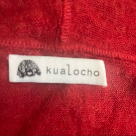 Kualocho Sweater Cardigan with full zip and hood - Picture 5 of 5